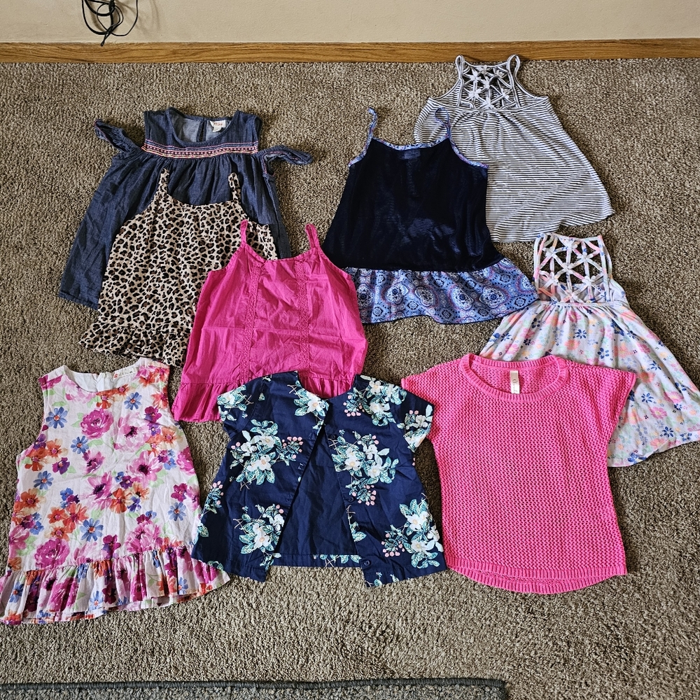 Girls top bundle lot